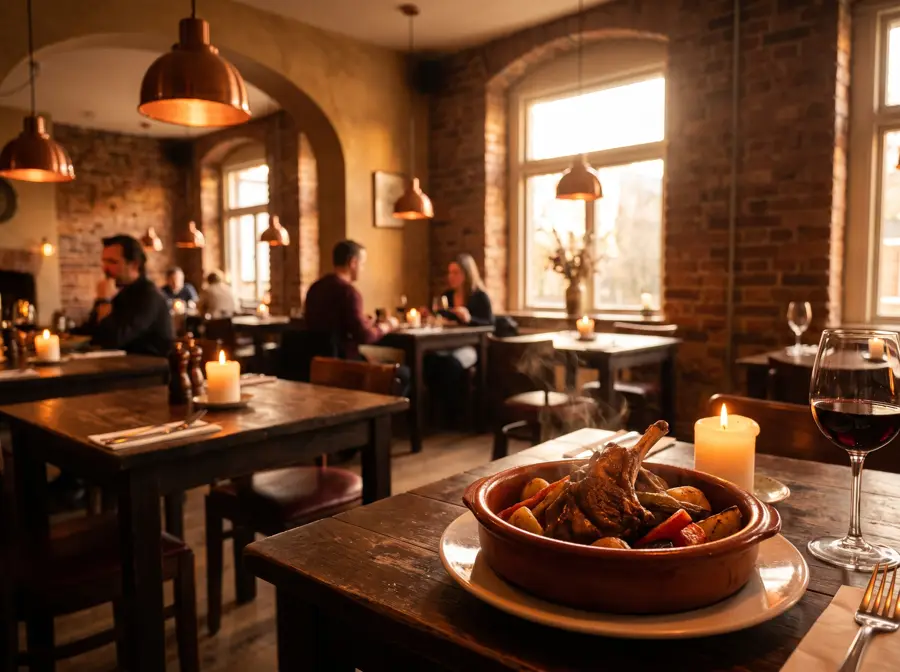 Ejemplo de web para un restaurante